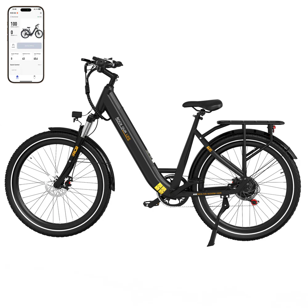 RCB G6 Electric Bike 10.4Ah 250W 50-90kM Range £749.99!