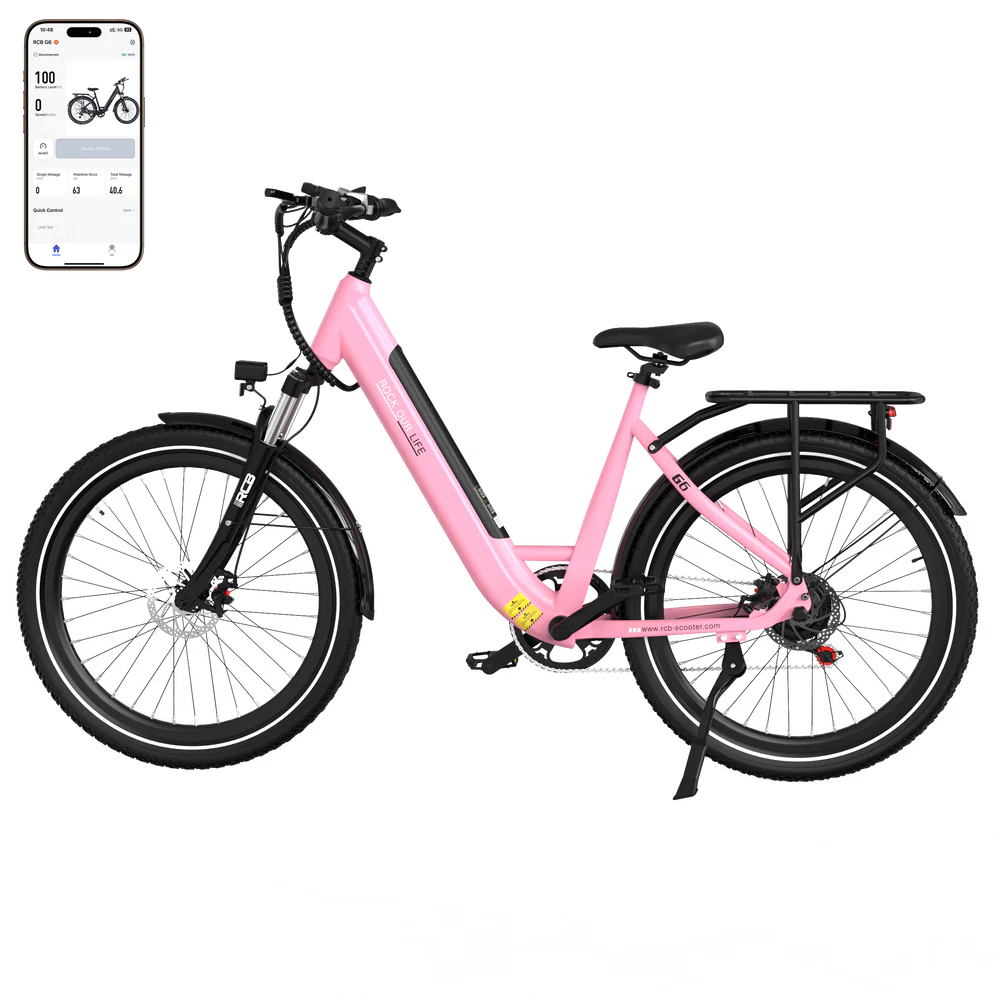 RCB G6 Electric Bike 10.4Ah 250W 50-90kM Range £749.99!