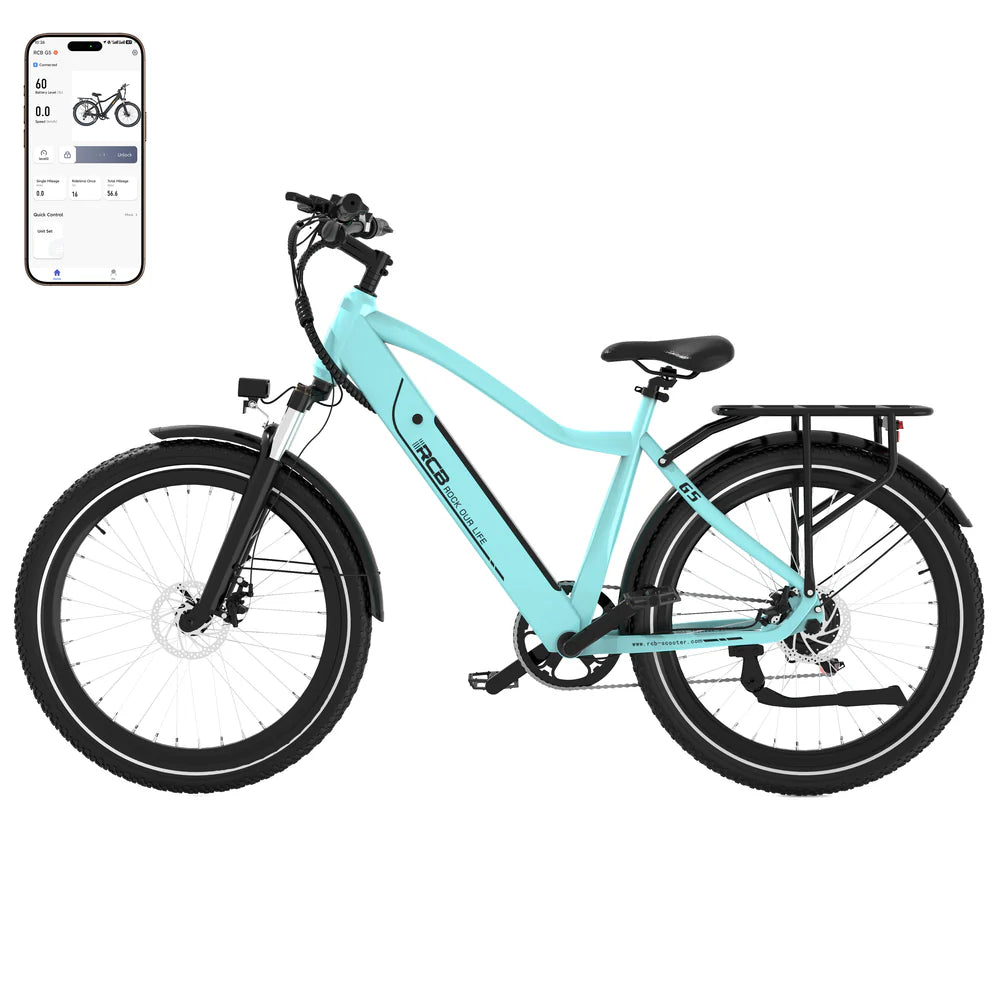 RCB G5 Electric Bicycle 10.4Ah 250W 50-90 KM Range £749.99!