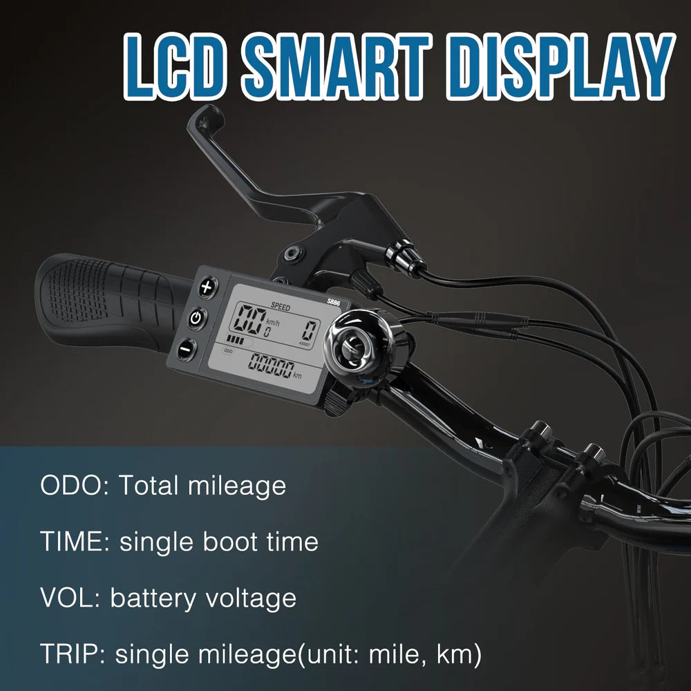 RCB RK15 Electric Bicycle 36v 12Ah / 250W 35-90 KM RANGE