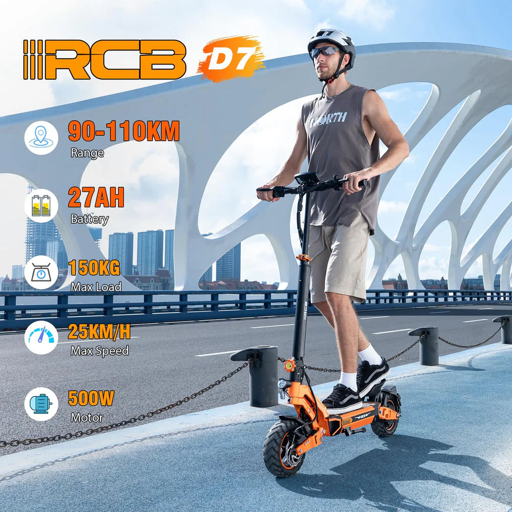 RCB D7 PRO ELECTRIC SCOOTER 48V/27AH £549.99 FREE DELIVERY