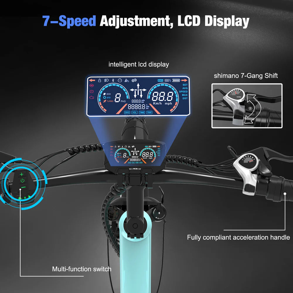 RCB G5 Electric Bicycle 10.4Ah 250W 50-90 KM Range £749.99!