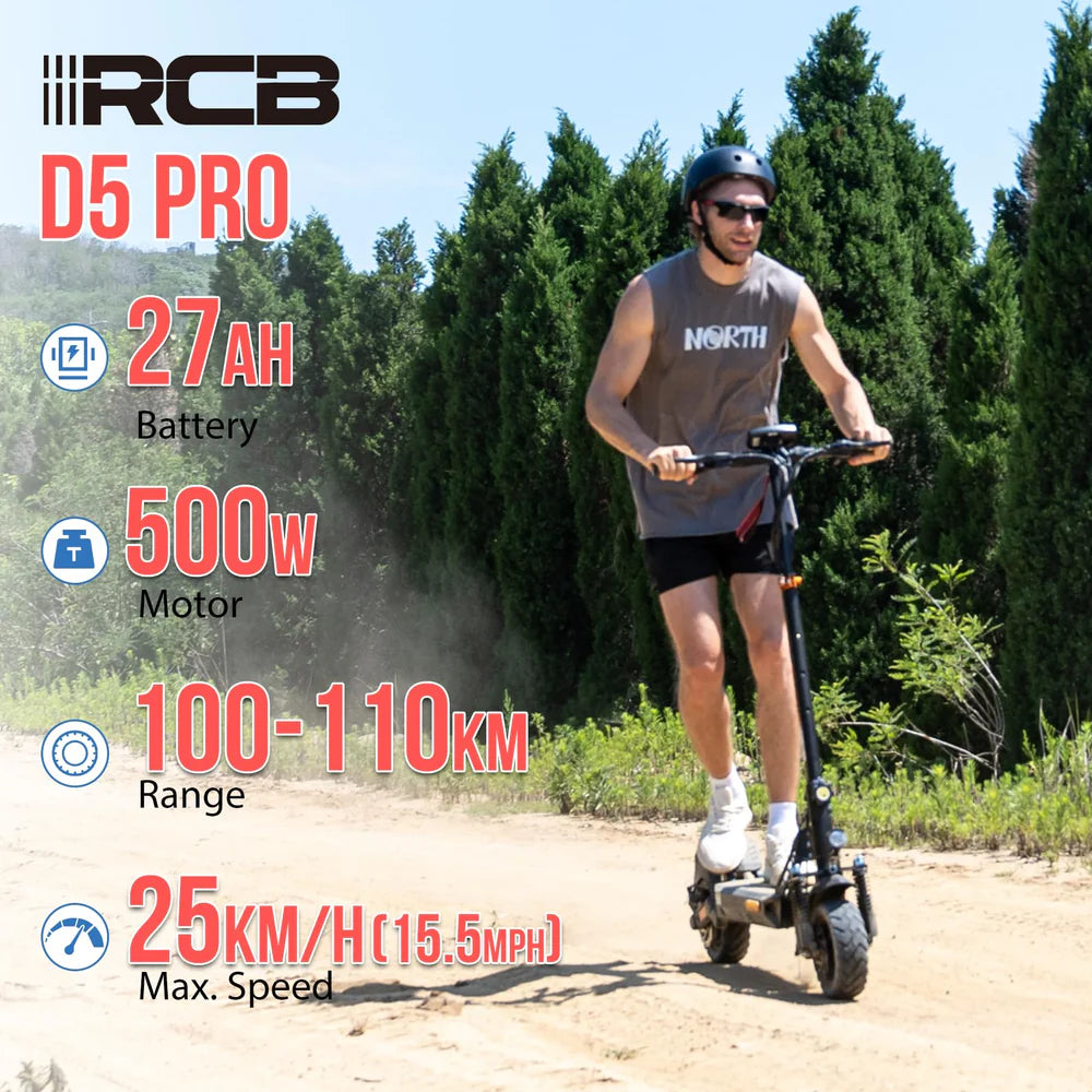 RCB D5 PRO ELECTRIC SCOOTER 48V/27AH £499.99 FREE DELIVERY