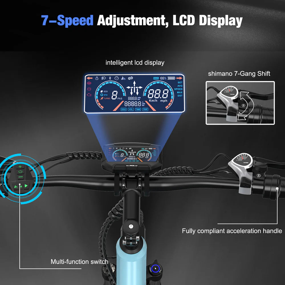RCB G6 Electric Bike 10.4Ah 250W 50-90kM Range £749.99!