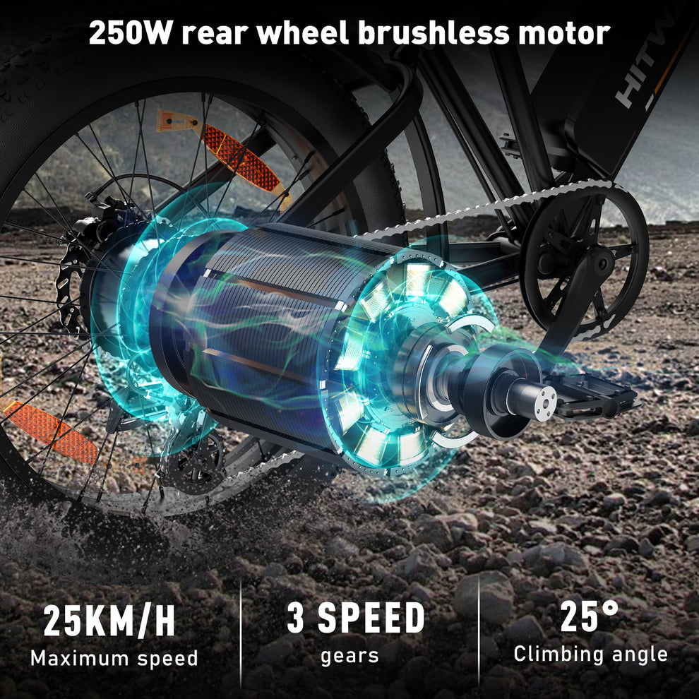 Hitway BK29 250W 45-80Km Range 48v 15ah