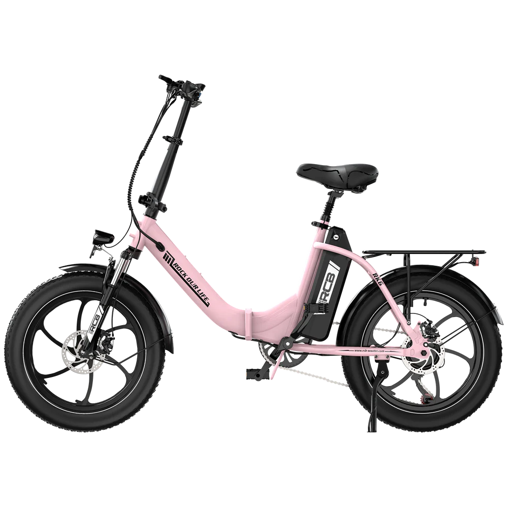 RCB RK6 Fat Tyre Folding Electric bicycle 15.6Ah 250W