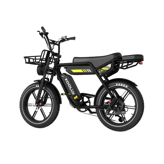 Koolux x9 Pro 48V 32Ah  Speed 15.5 MPH  Motor Power 250W 93 Mile Range £1029.00