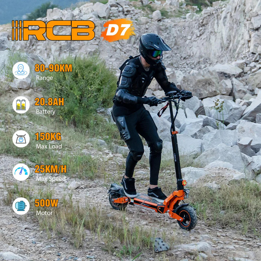 RCB D7 ELECTRIC SCOOTER 500W 20.8Ah 80-90km