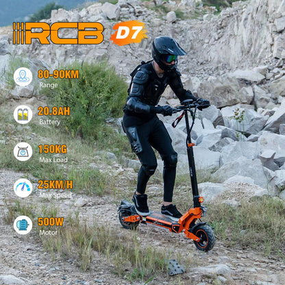 RCB D7 ELECTRIC SCOOTER 500W 20.8Ah 80-90km