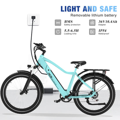 RCB G5 Electric Bicycle 10.4Ah 250W 50-90 KM Range £749.99!